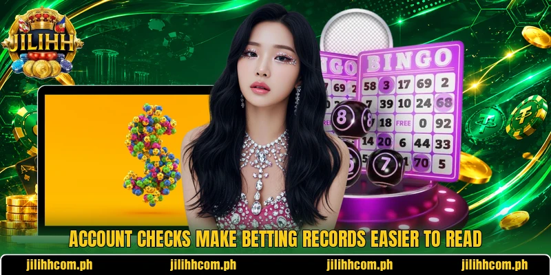 Account checks make betting records easier to read Account checks make betting records easier to read
