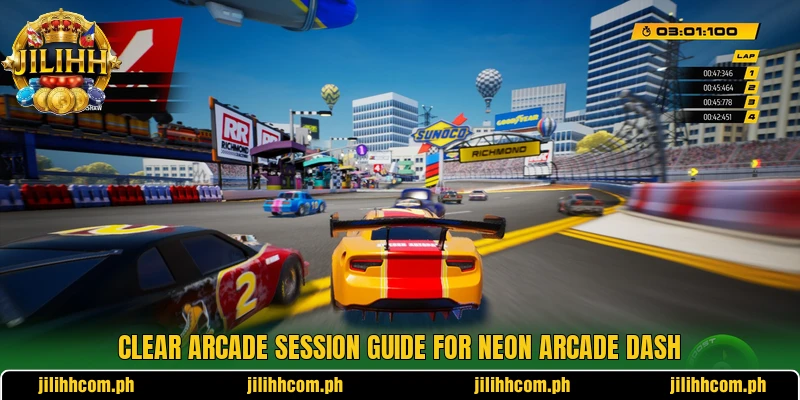 Clear arcade session guide for Neon Arcade Dash
