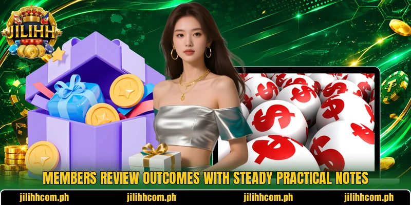 Members review outcomes with steady practical notes Members review outcomes with steady practical notes