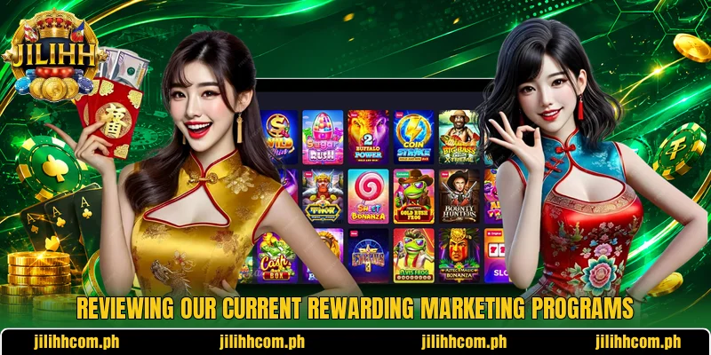 Reviewing our current rewarding marketing programs