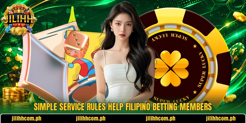 Simple service rules help Filipino betting members Simple service rules help Filipino betting members